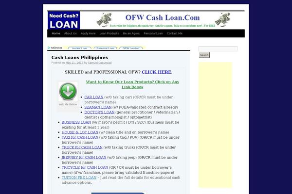 Site using Really Simple Share plugin