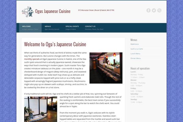 Site using Easy-restaurant-menu-manager plugin