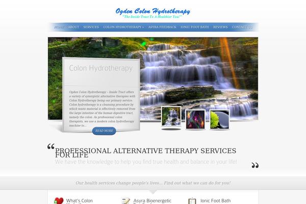 SimplePress theme site design template sample