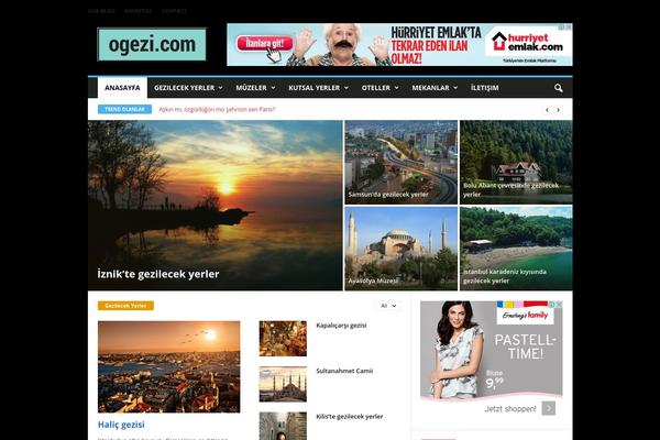 NewsMag theme site design template sample