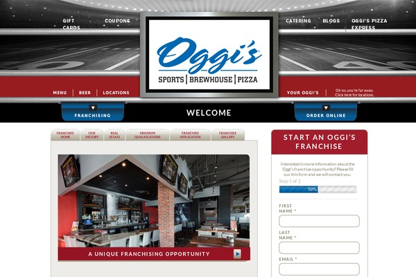 oggisfranchising.com site used Oggis