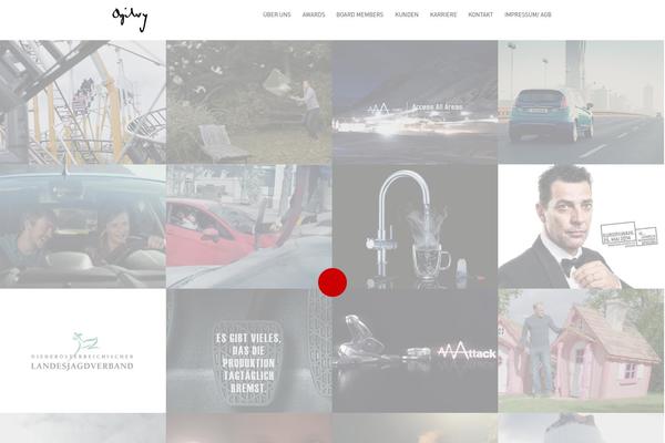 Clique theme site design template sample