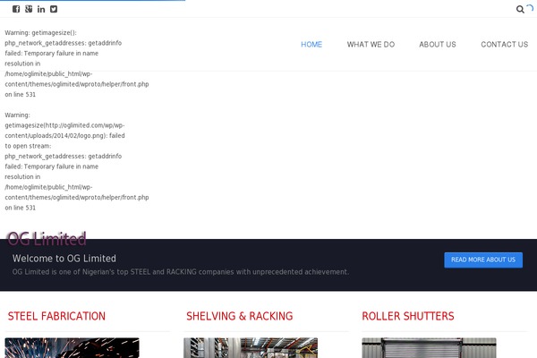 oglimited.com site used Oglimited