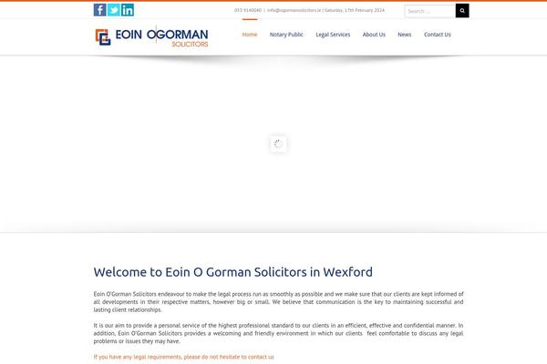ogormansolicitors.ie site used Ogsolicitors-child