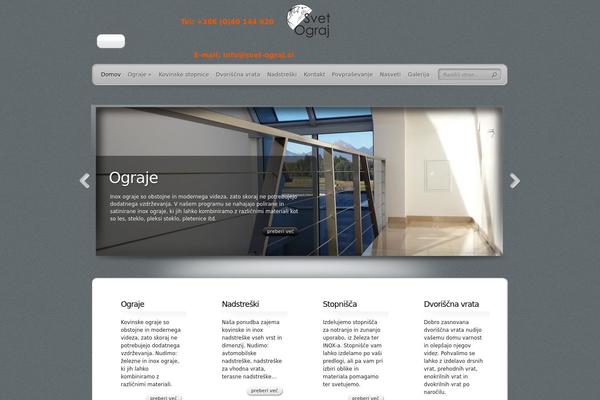 TheProfessional theme site design template sample