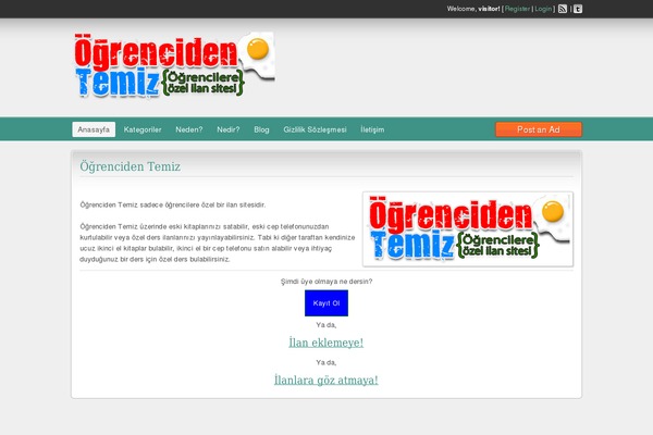 ClassiPress theme site design template sample
