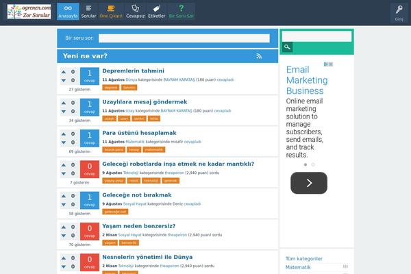 QAEngine theme site design template sample