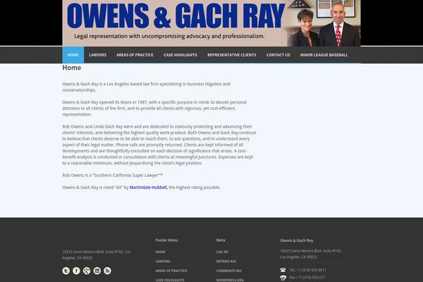 Attorneys theme site design template sample
