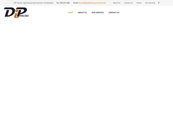TheBuilt theme site design template sample