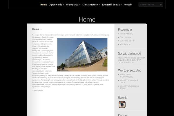 InStyle theme site design template sample