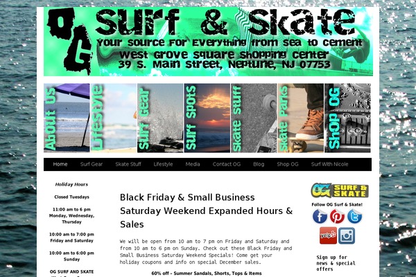 Sliding Door theme site design template sample