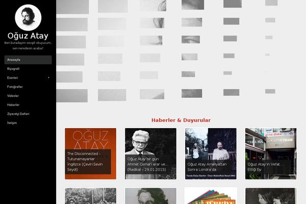 Notebook theme site design template sample