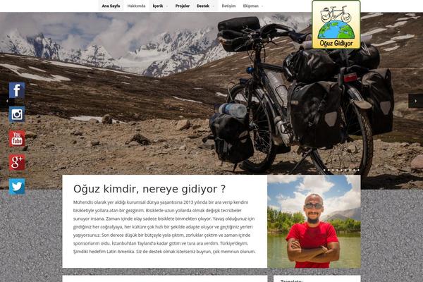 Adventure theme site design template sample