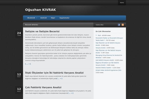 Traction theme site design template sample