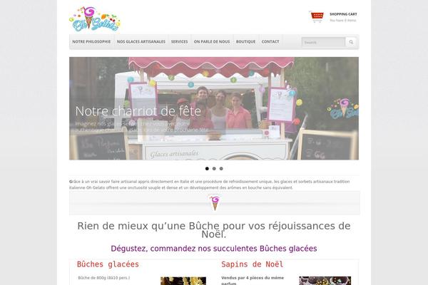 Wooshop theme site design template sample