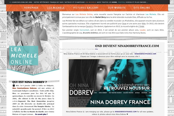 oh-nina.org site used Purple