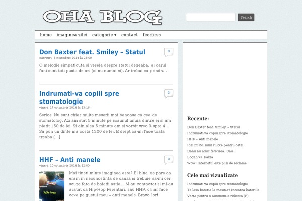 Minimalia theme site design template sample