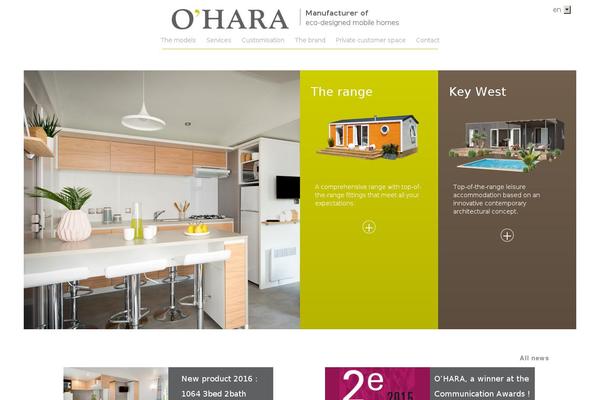 ohara.fr site used Ohara-templates