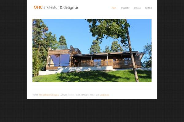 Purity theme site design template sample