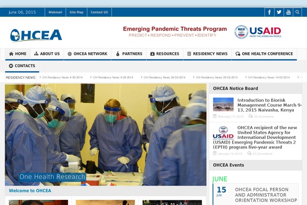 Twenty Fourteen theme site design template sample