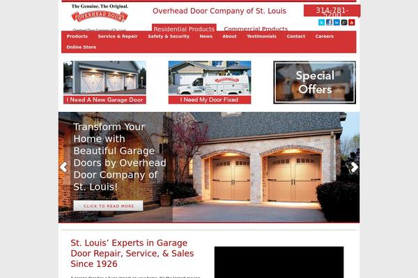 Echelon theme site design template sample