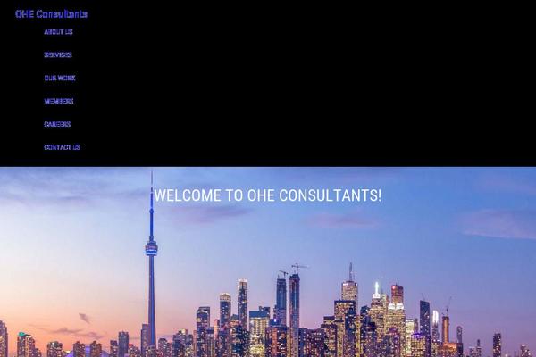 Generatepress_child theme site design template sample