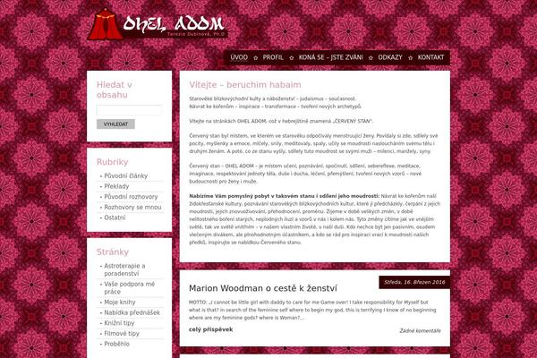 oheladom.cz site used Theme1186