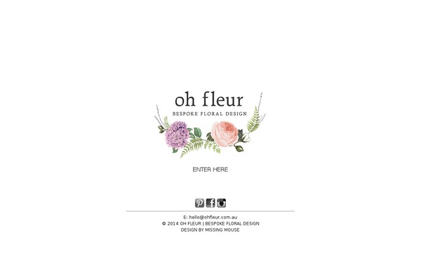 ohfleur.com.au site used Good Minimal
