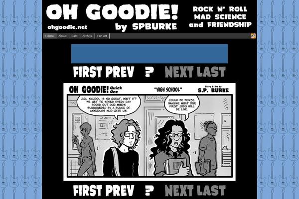 ComicPress theme site design template sample