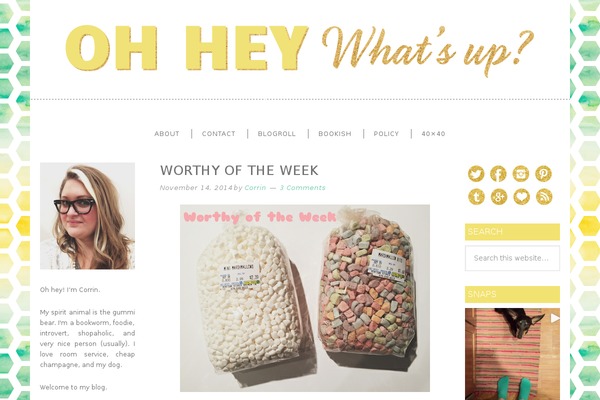 Site using CommentLuv plugin