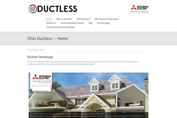 Simplicity theme site design template sample