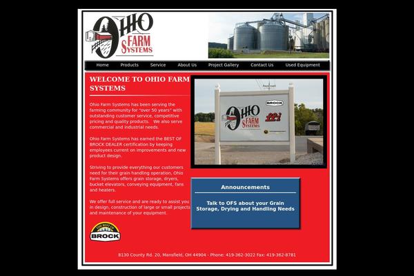 Ohio theme site design template sample