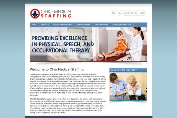 Oms theme site design template sample