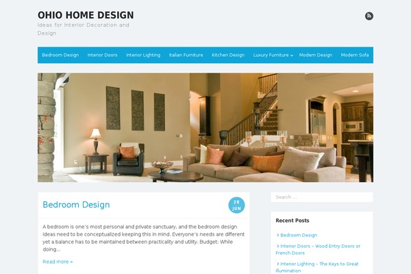 The Box theme site design template sample