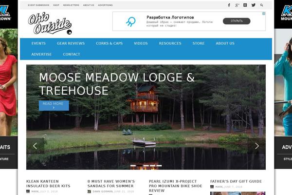 PRESSO theme site design template sample
