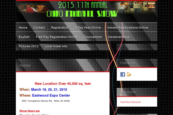 BlackMesa theme site design template sample