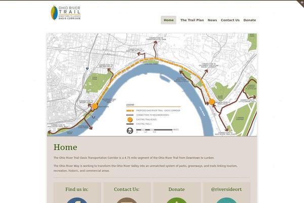 ohioriverway.org site used Organic Web