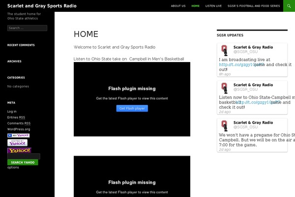 Twenty Fourteen theme site design template sample