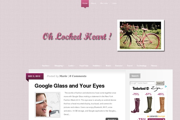 Glow theme site design template sample