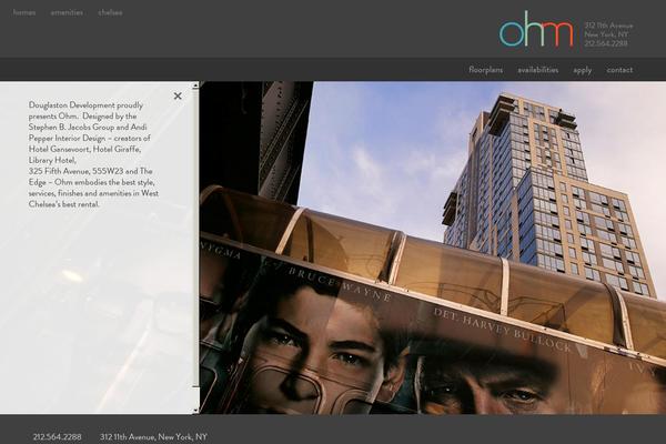 ohmny.com site used Ohm