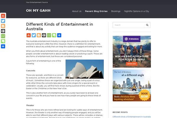 ohmygahh.com site used Startingup