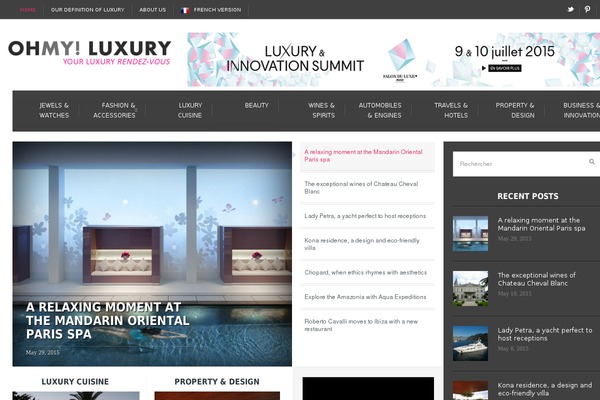 GrandNews theme site design template sample
