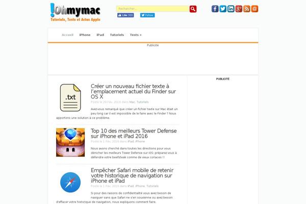 Wishful Blog theme site design template sample