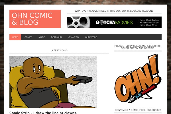 Site using Disqus Recent Comments Widget plugin