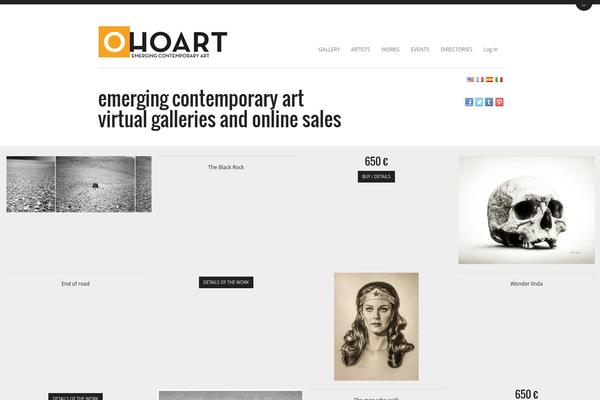 Aware theme site design template sample