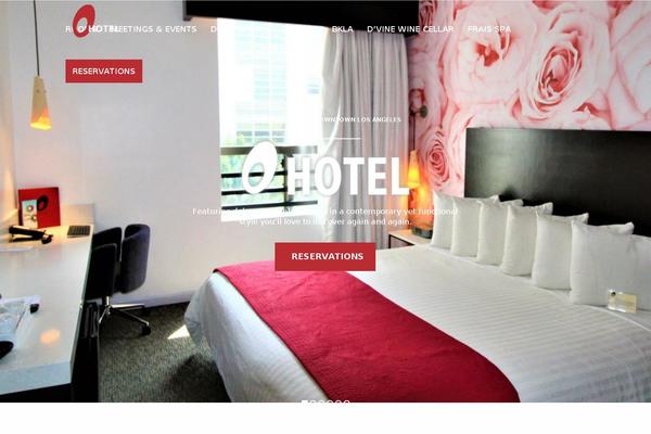 Stage theme site design template sample