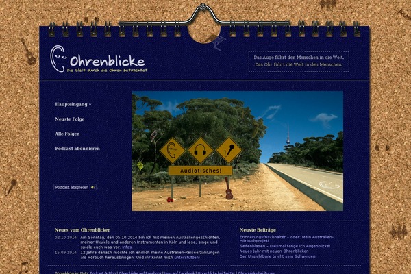 ohrenblicke.de site used Ohrenblicke