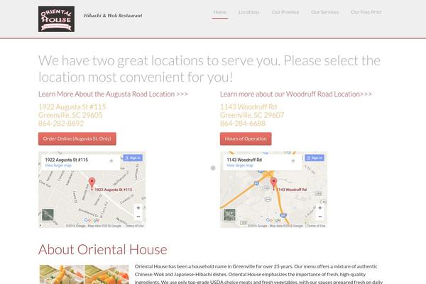 ohrestaurant.com site used Chinese Restaurant