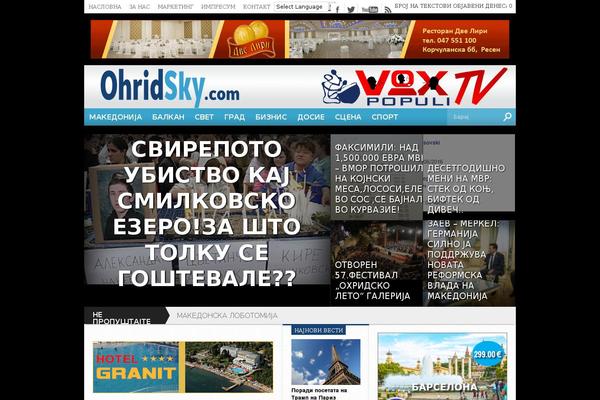 Site using Td-newsletter plugin