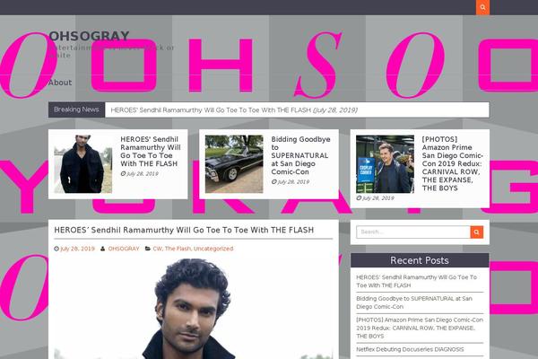 Site using Simple-social-buttons plugin